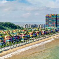 Flamingo hải tiến toàn cảnh